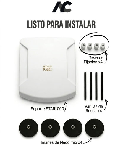 Soporte Magnético Starlink Mini — Antigranizo — Star1000
