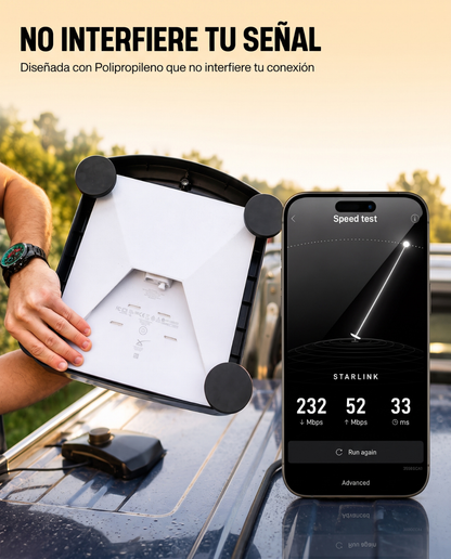Soporte Magnético Starlink Mini — Antigranizo — Star1000